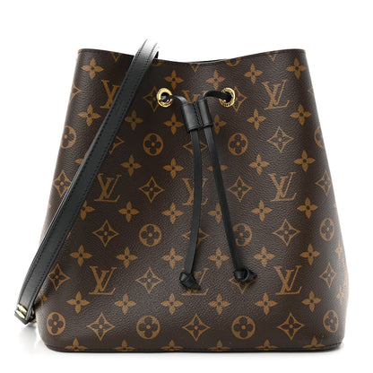 Louis Vuitton Monogram Neonoe MM Black 1 of 11