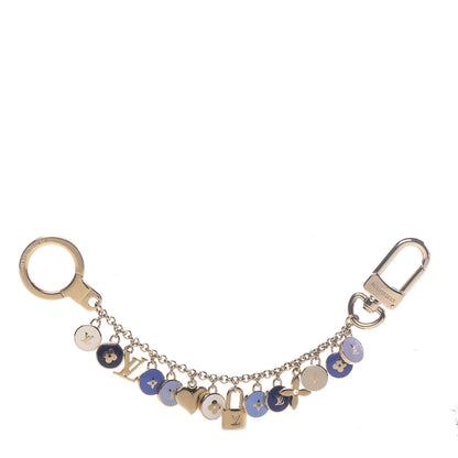 Louis Vuitton Pastilles Key Chain Bag Charm Blue 1 of 5