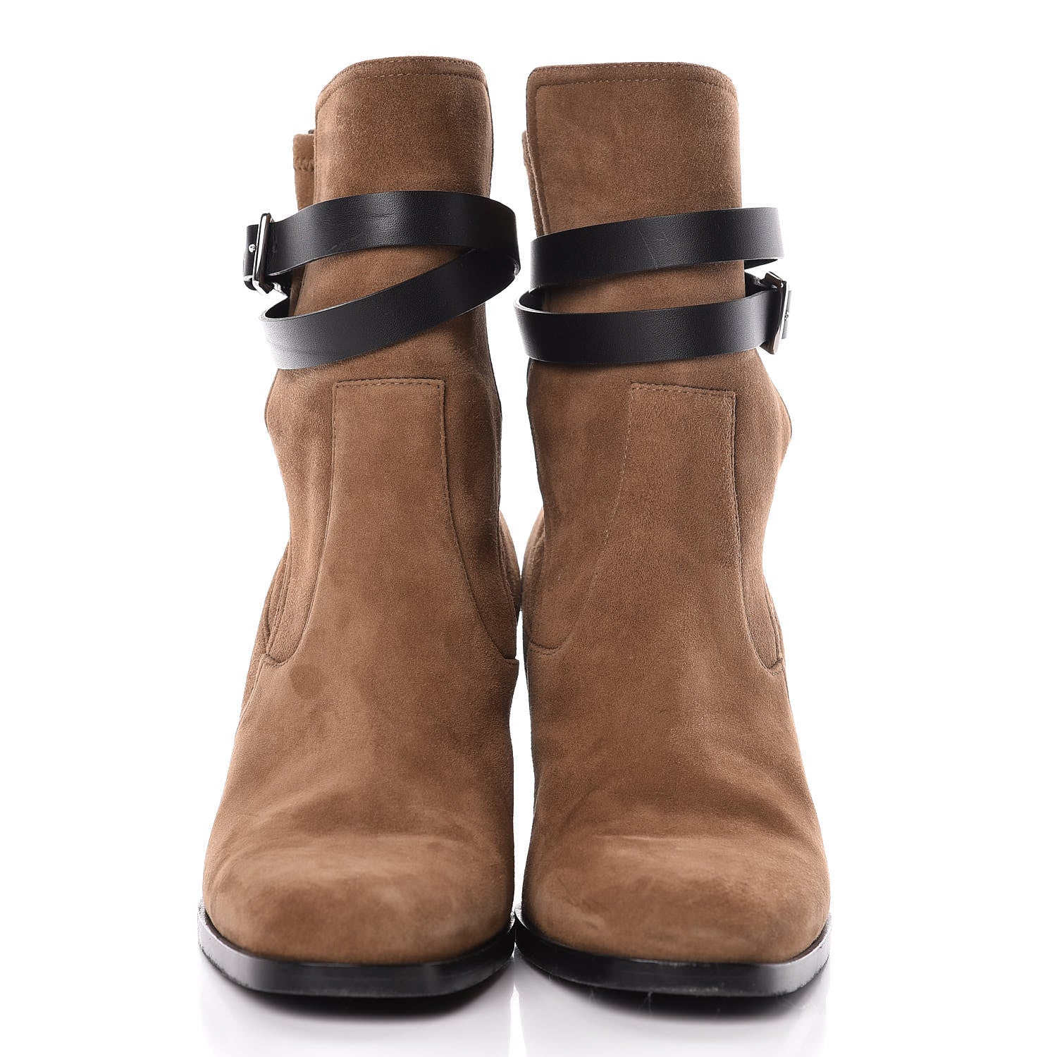 Hermes Suede Womens Songe 70 Low Boots 40 2 of 9