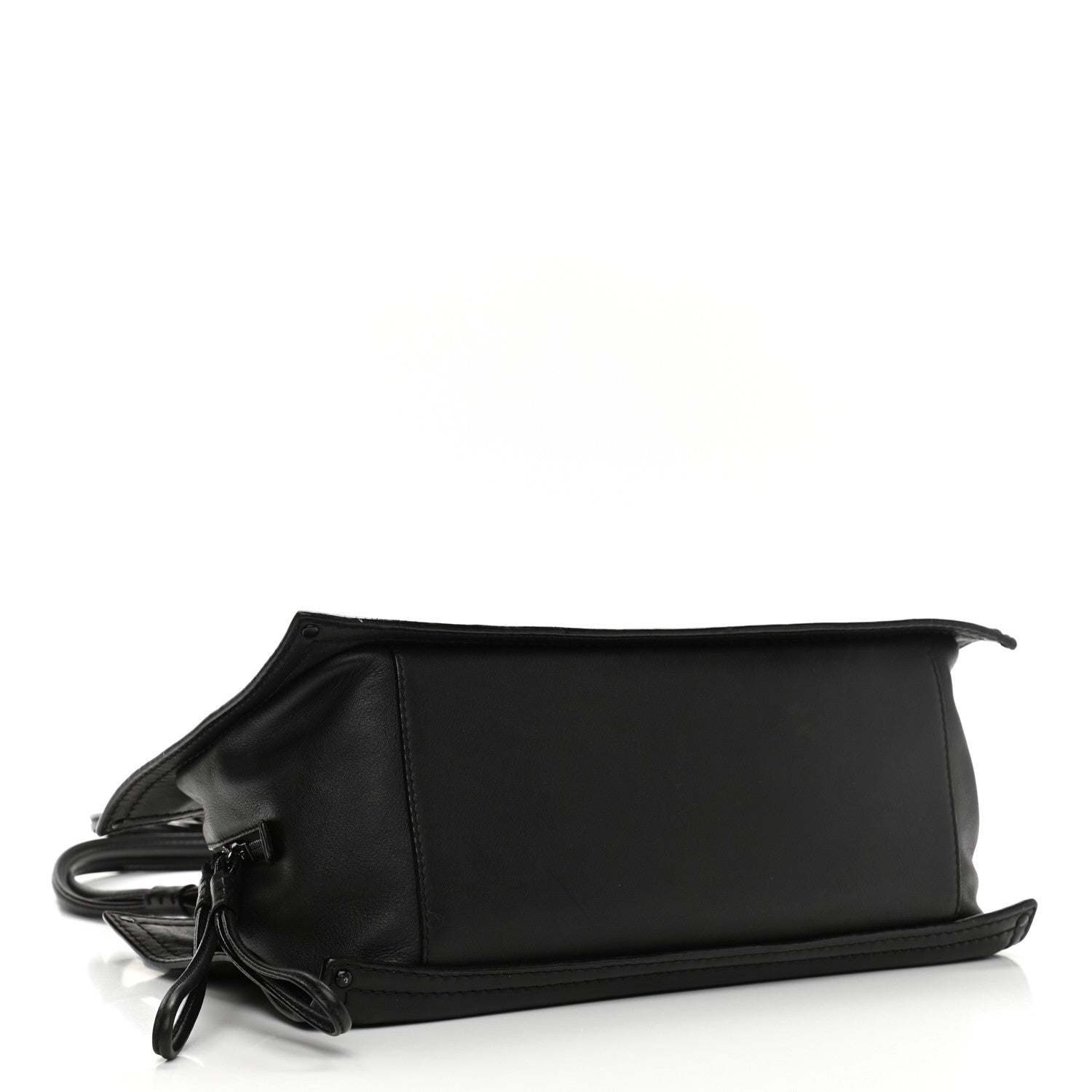 Loewe Nappa Chain Logo Shopper Tote Black 4 of 14