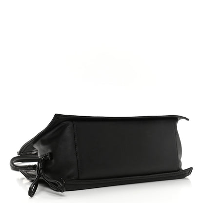 Loewe Nappa Chain Logo Shopper Tote Black 4 of 14