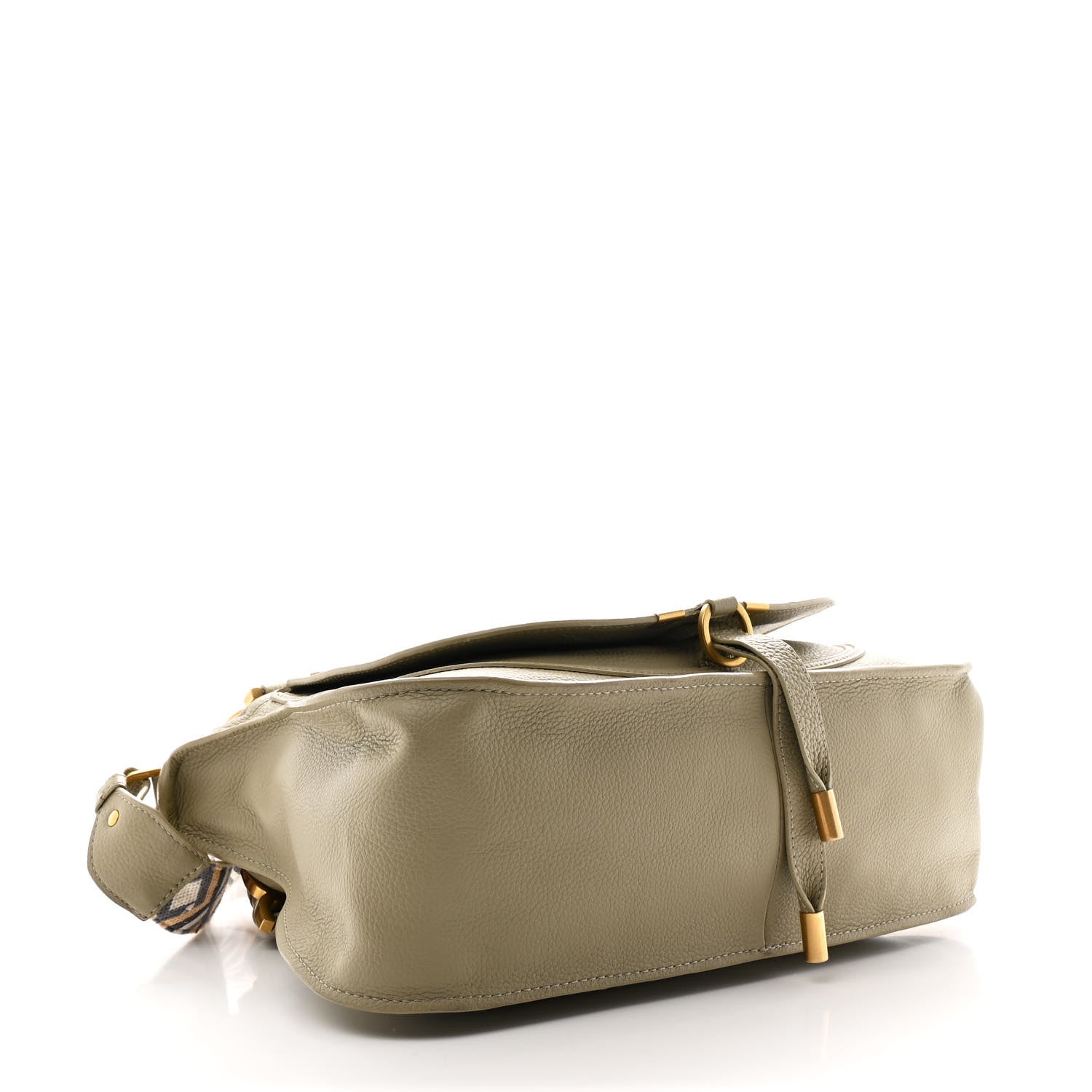 Chloe Calfskin Braided Medium Marcie Double Carry Slate Green 4 of 11