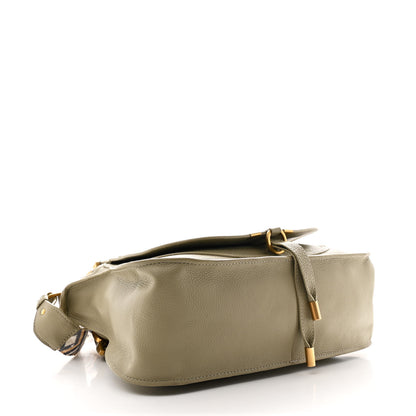Chloe Calfskin Braided Medium Marcie Double Carry Slate Green 4 of 11