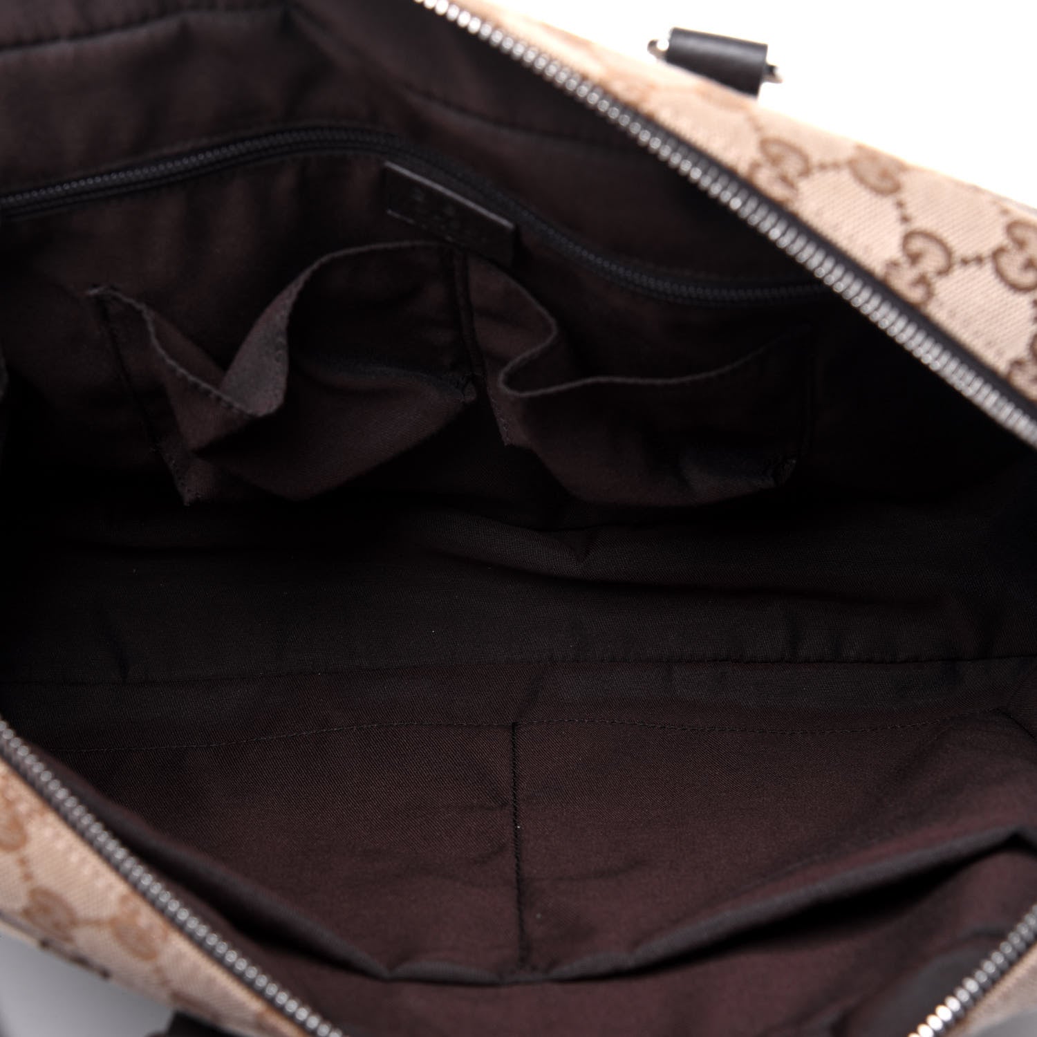 Gucci Monogram Briefcase Dark Brown 6 of 14