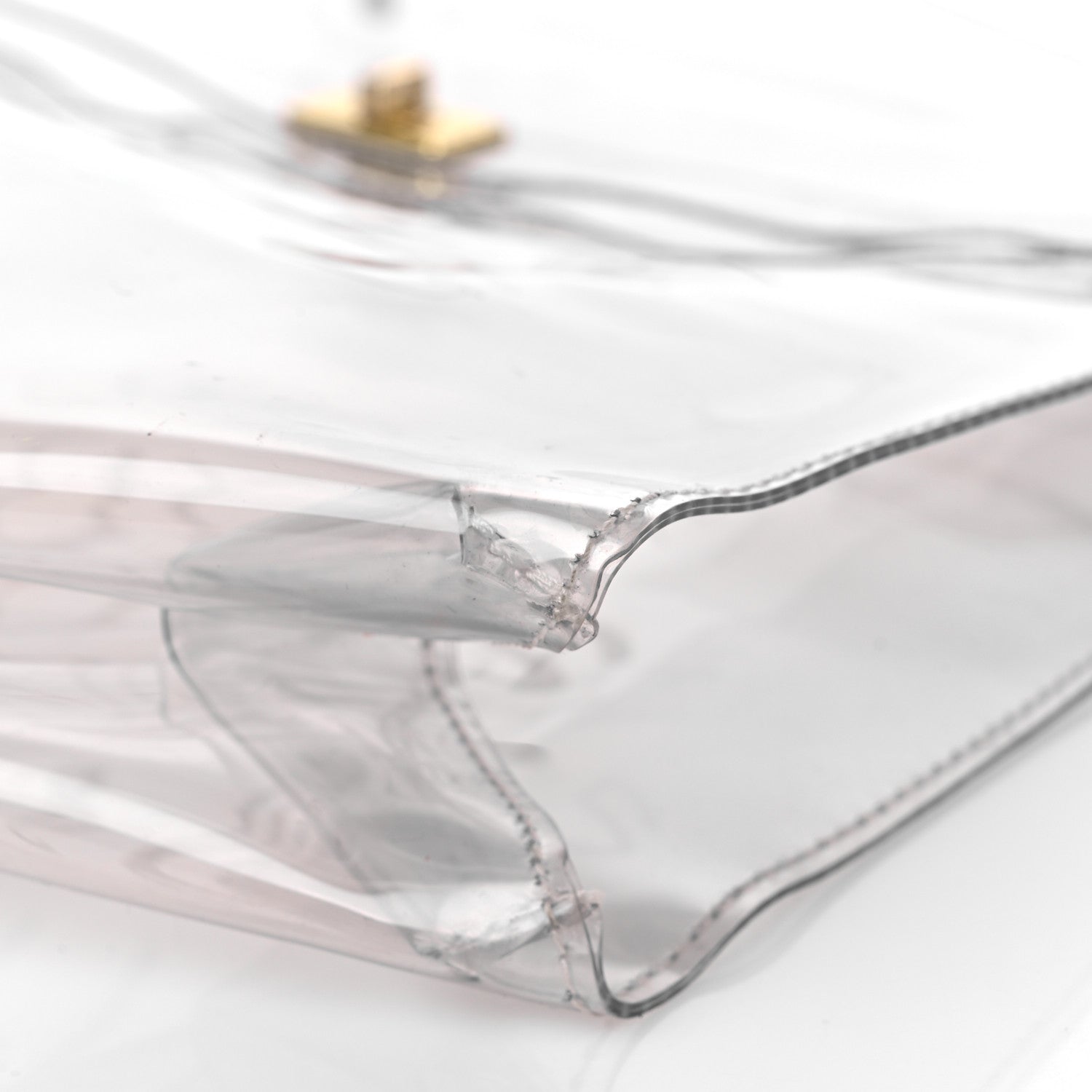 Hermes Vinyl Souvenir De L'Exposition Kelly Transparent 7 of 9