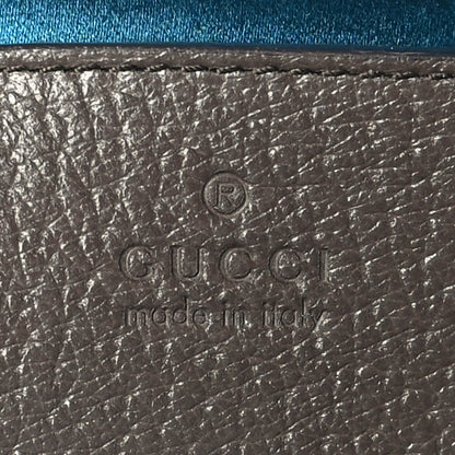 Gucci GG Supreme Monogram Textured Dollar Calfskin Web Small Ophidia Dome Shoulder Bag Beige Ebony New Acero 6 of 10