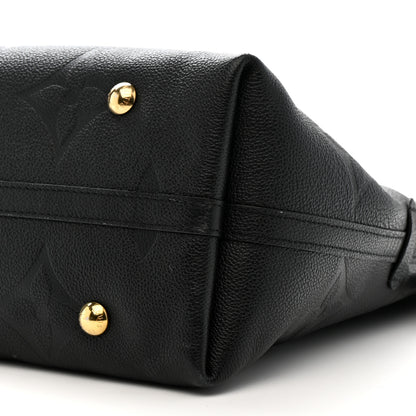 Louis Vuitton Empreinte Monogram Giant CarryAll MM Black 10 of 10