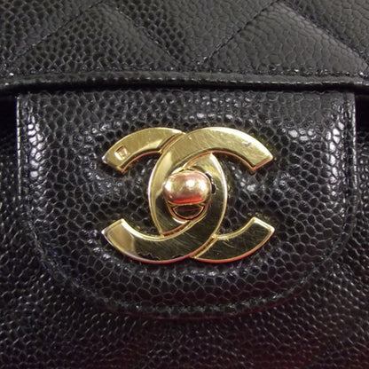 Chanel Caviar Jumbo Flap Black 7 of 11