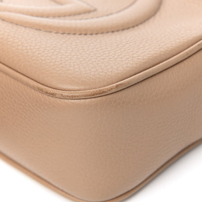 Gucci Pebbled Calfskin Small Soho Disco Bag Rose Beige 11 of 14