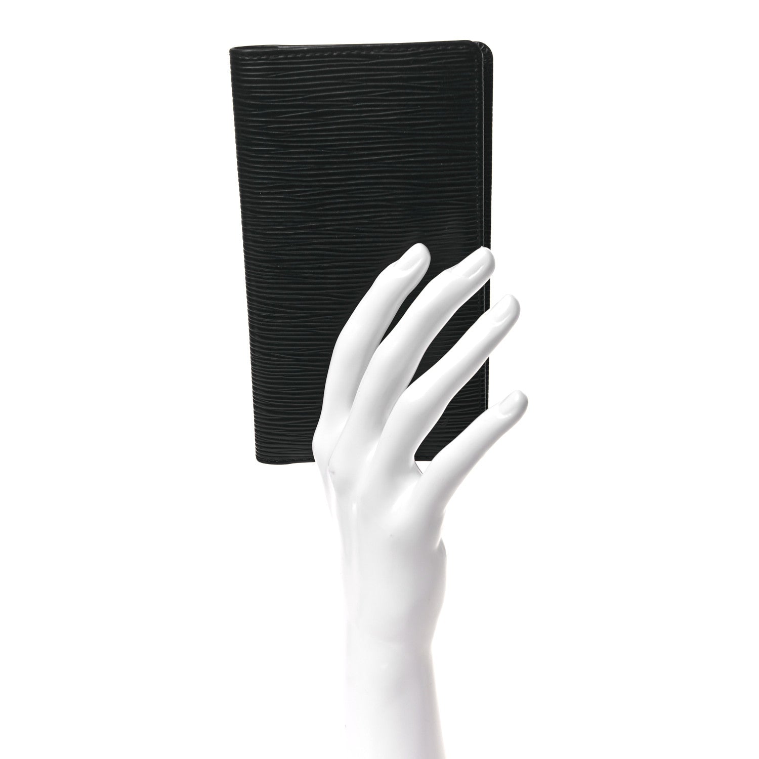 Louis Vuitton Epi Pocket Agenda Cover Black 2 of 9