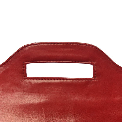 Nancy Gonzalez Crocodile Top Handle Bag Red 9 of 10