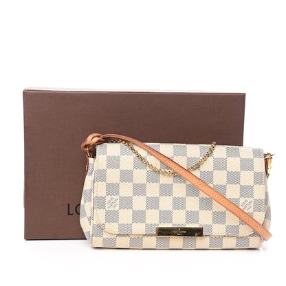 Louis Vuitton Damier Azur Favorite MM 13 of 13