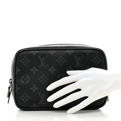 Louis Vuitton Monogram Eclipse Toilet Pouch PM 2 of 8