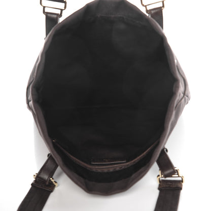 Saint Laurent Canvas Kahala Tote Brown 5 of 10