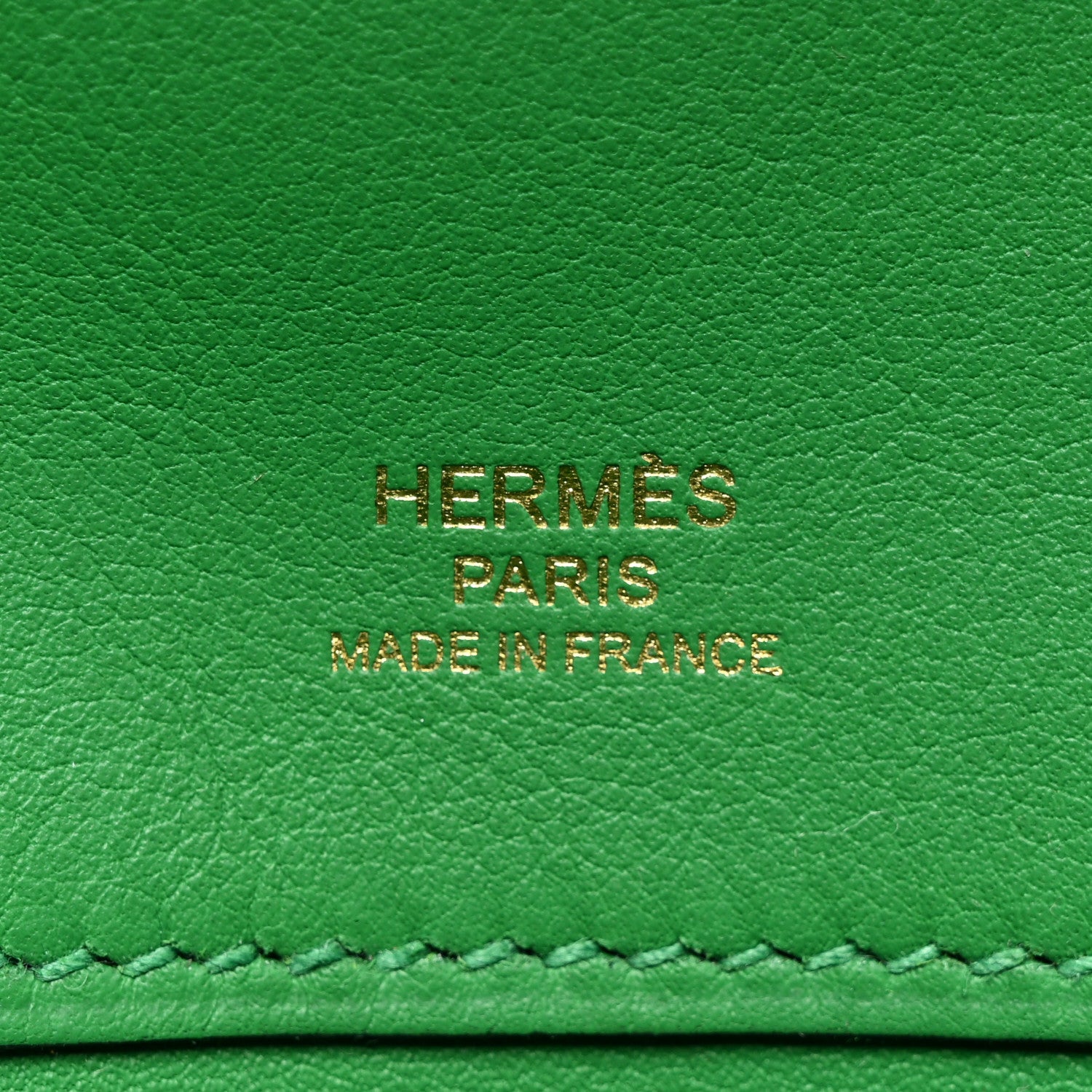 Hermes Swift Kelly Cut Clutch Pochette Bambou 6 of 8