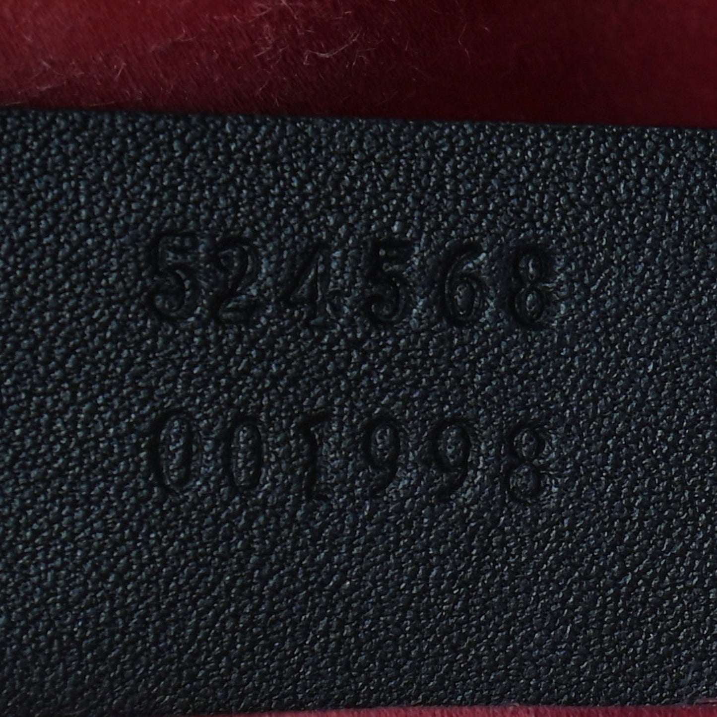 Velvet Matelasse GG Marmont Dome Backpack Black