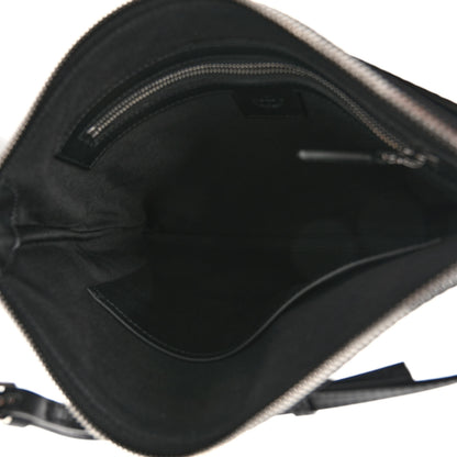 MCM Visetos Medium Crossbody Pouch Black 5 of 9