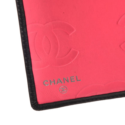 Chanel Calfskin Quilted Cambon Yen Wallet Black 6 of 10
