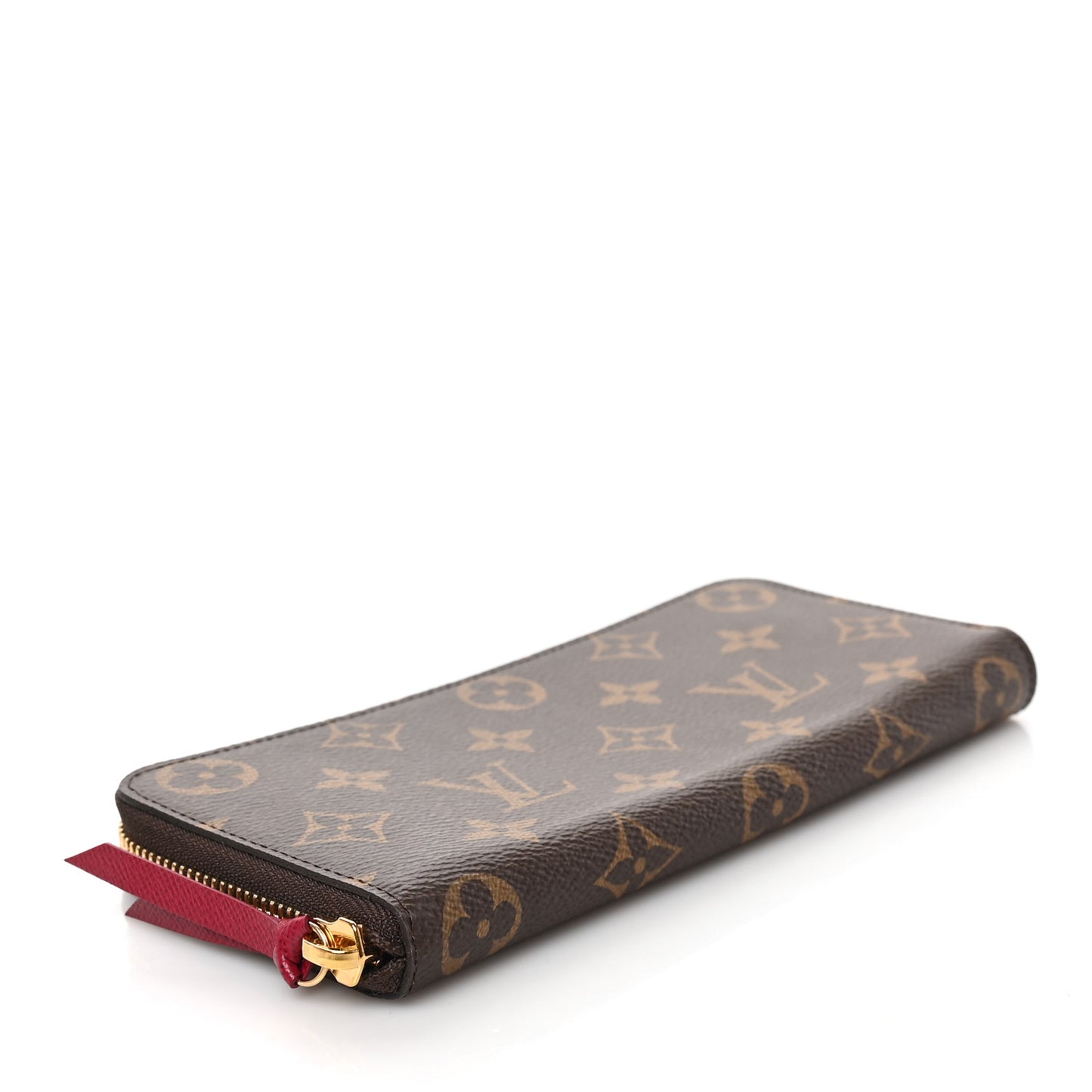 Monogram Clemence Wallet Fuchsia