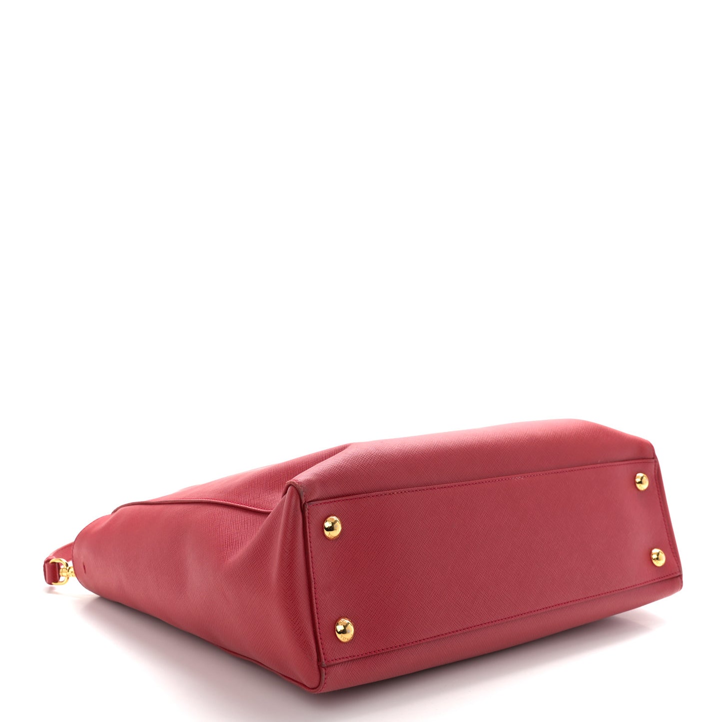 Saffiano Lux Medium Tote Fuoco