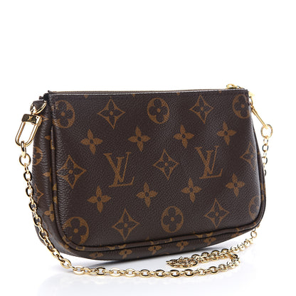 Louis Vuitton Monogram Multi Pochette Accessories Mini Pochette 2 of 7