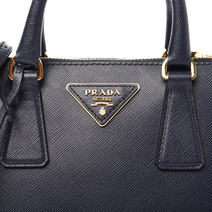 Prada Saffiano Lux Small Promenade Tote Baltico 10 of 10