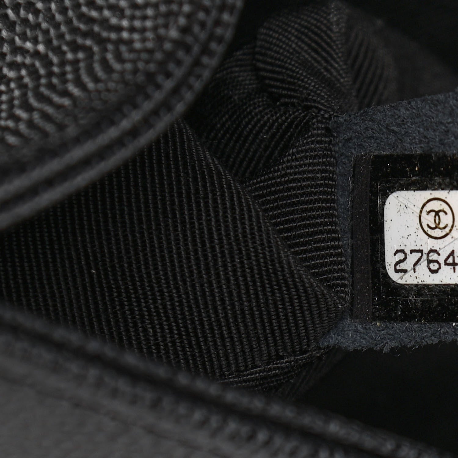 Chanel Caviar Quilted Medium Boy Flap Black 7 of 10
