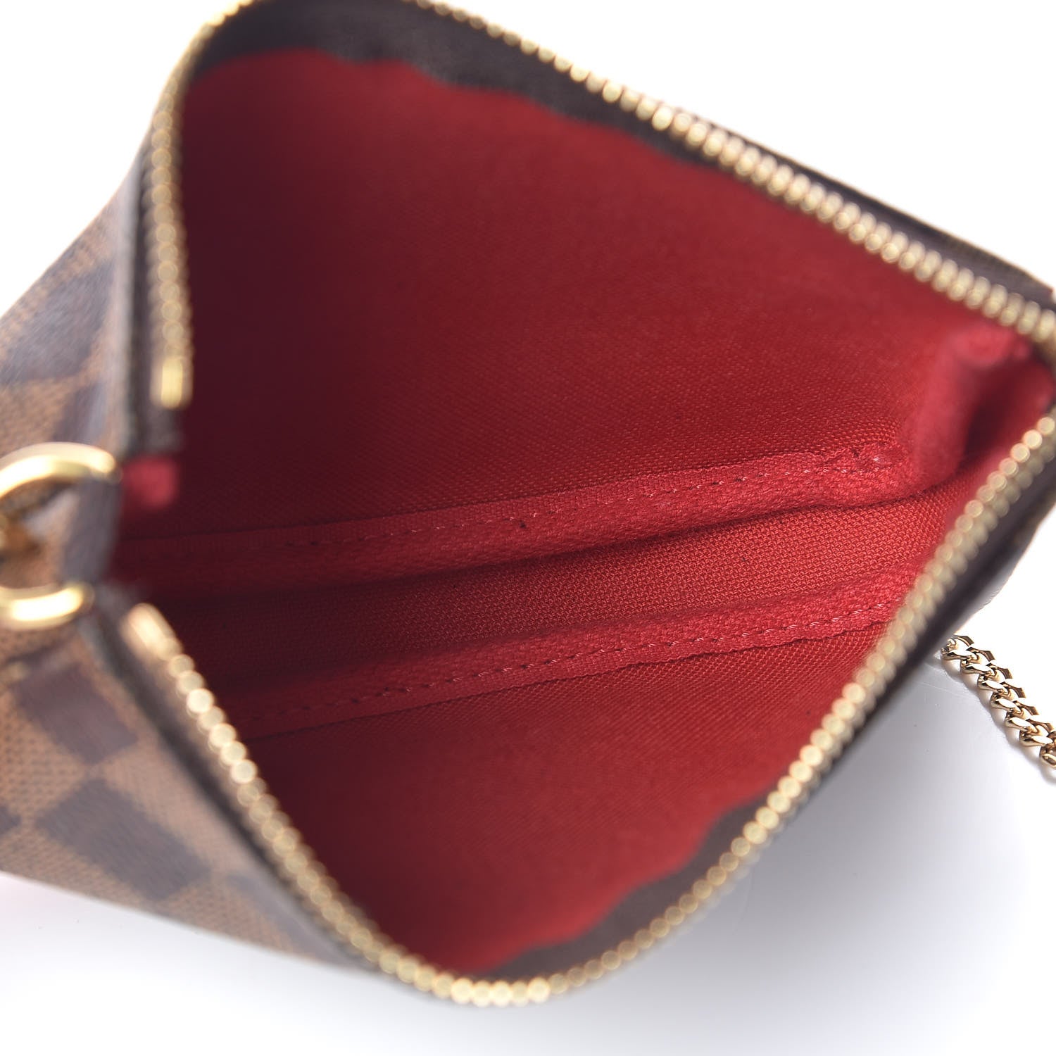 Louis Vuitton Damier Ebene Mini Pochette Accessories 6 of 10