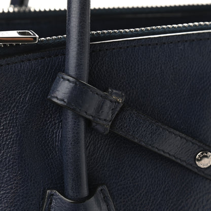 Prada Glace Calf Twin Pocket Tote Baltico 7 of 12