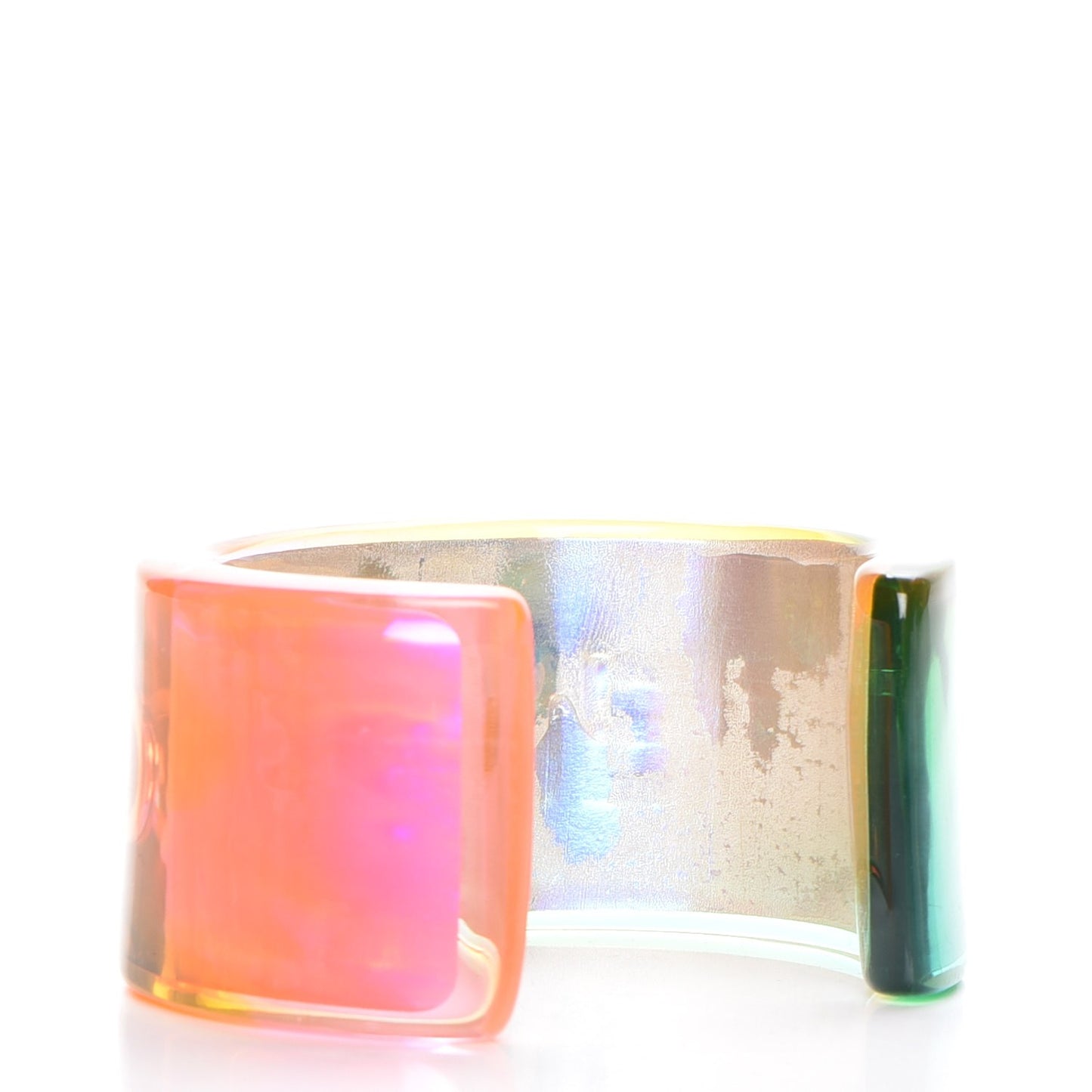 Resin Gradient Logo Bracelet Multicolor