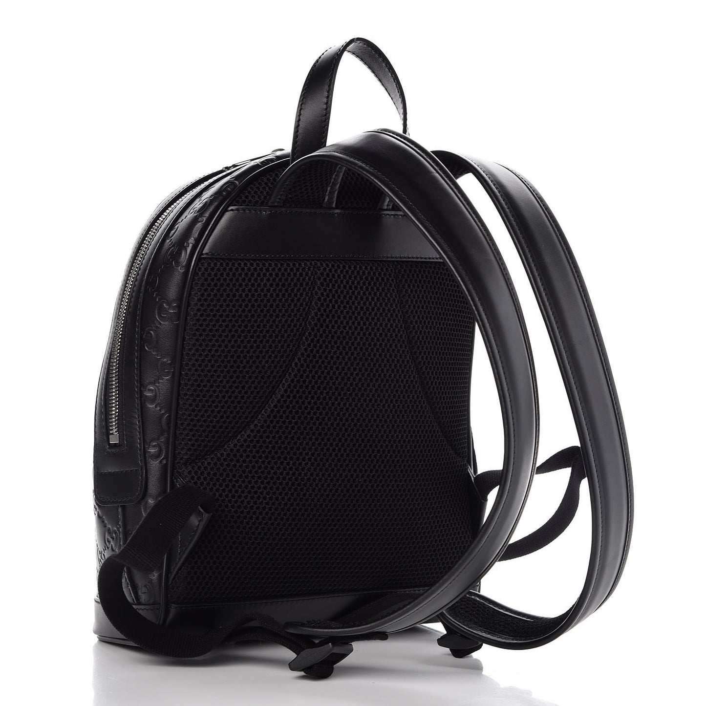 Guccissima Signature Small Day Backpack Black