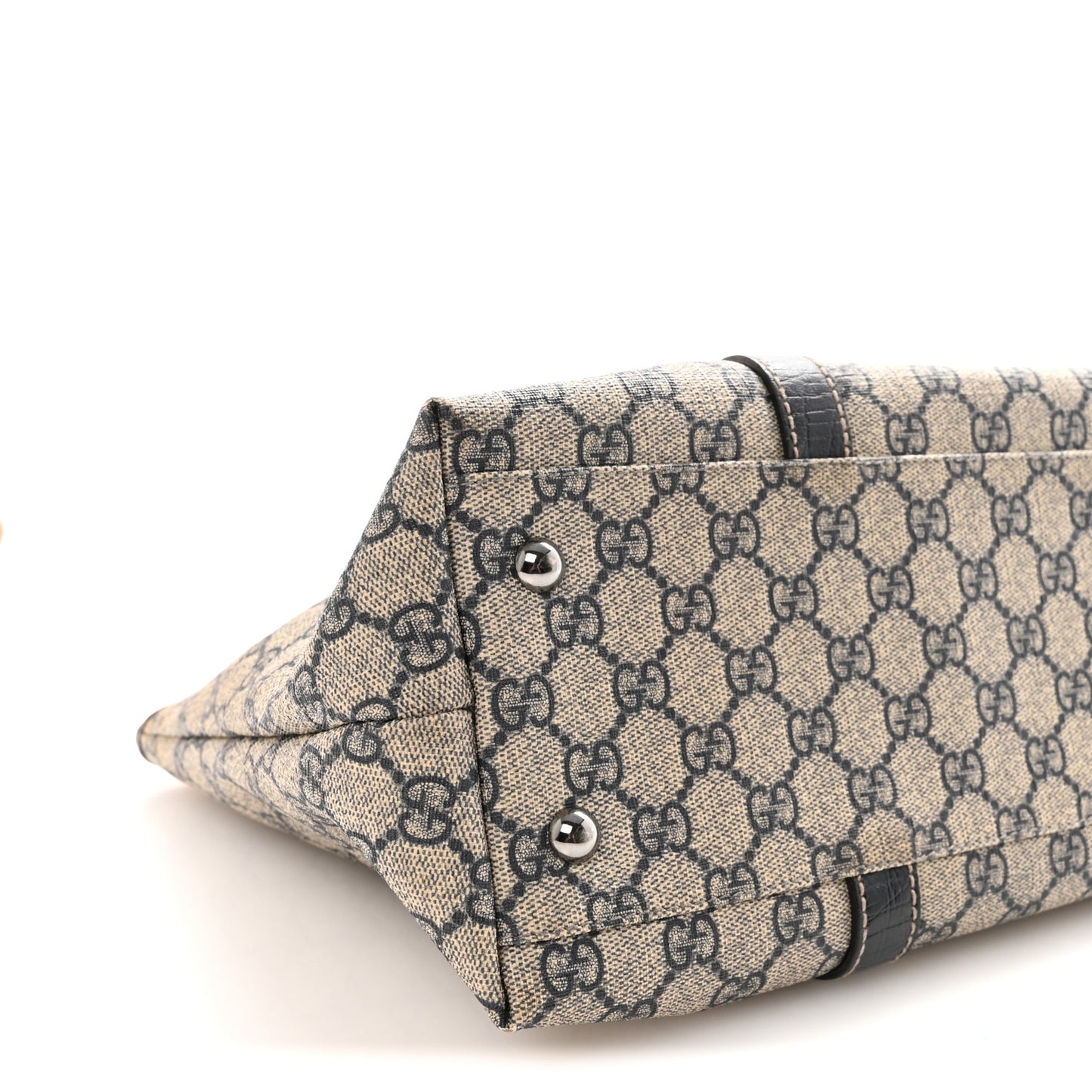 GG Plus Monogram Medium Joy Tote Navy