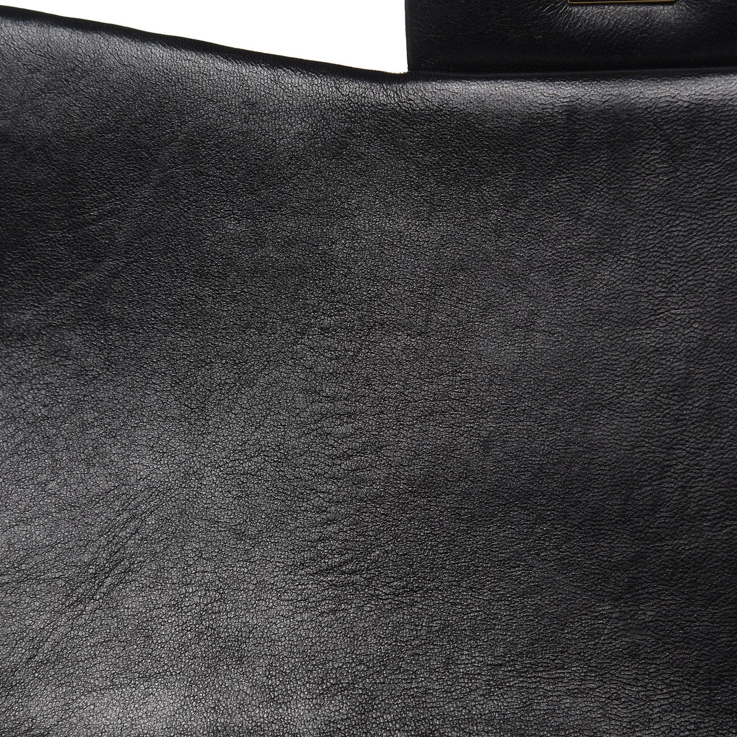 Lambskin Quilted Jumbo Single Flap Black