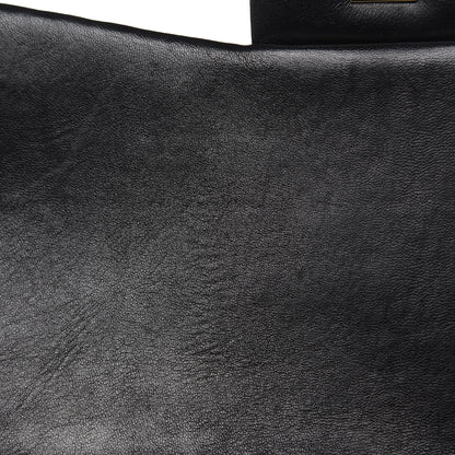 Chanel Lambskin Quilted Jumbo Single Flap Black 13 of 15