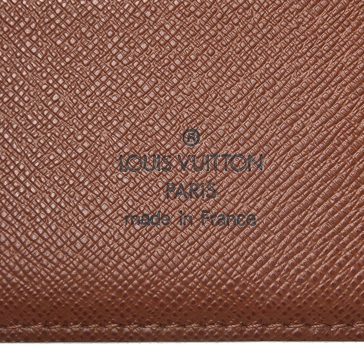 Monogram Large Ring Agenda Cover