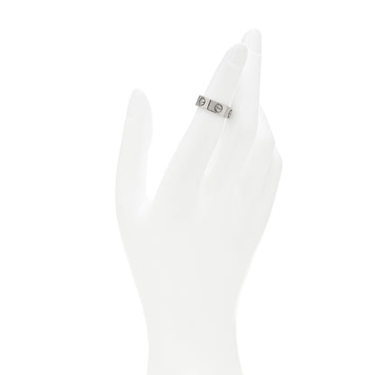Cartier 18K White Gold 5.5mm LOVE Ring 47 4 2 of 5