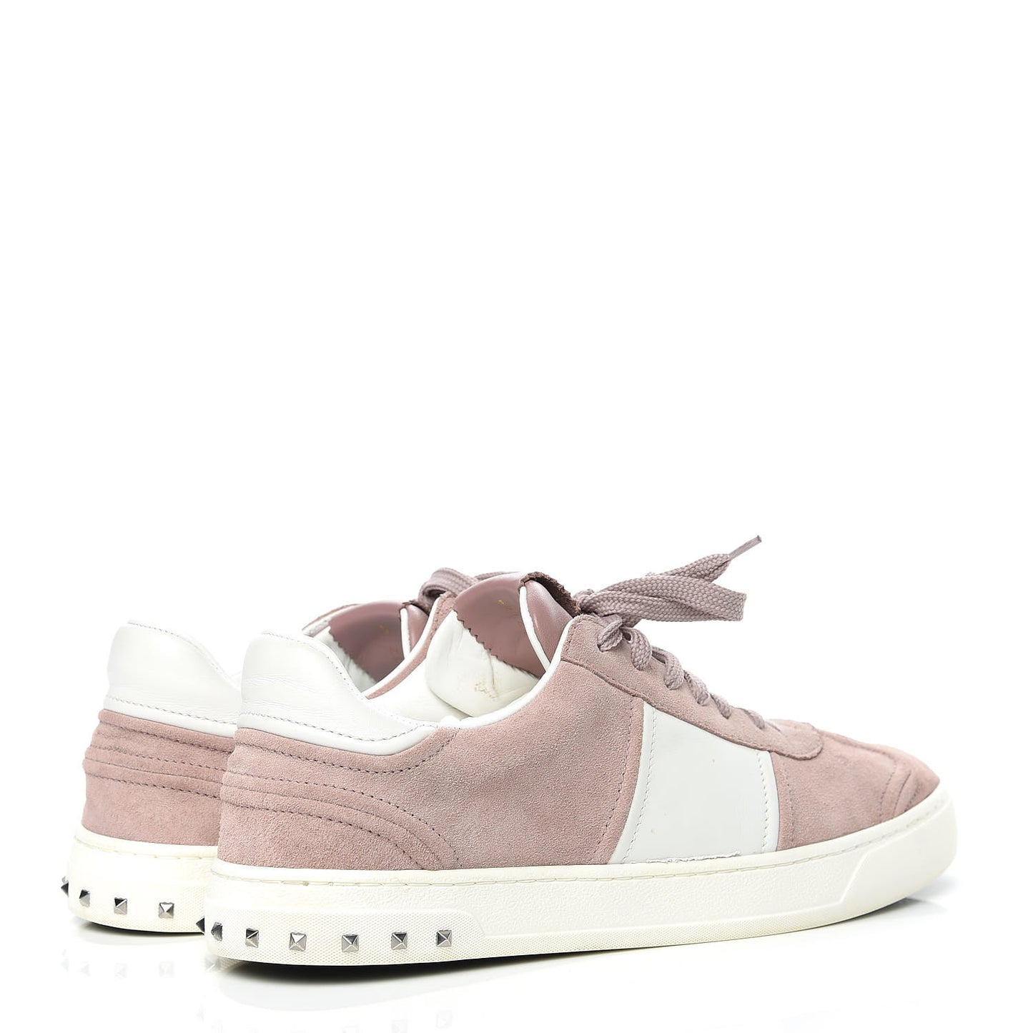 Suede Mens Flycrew Sneakers 44 Pink White