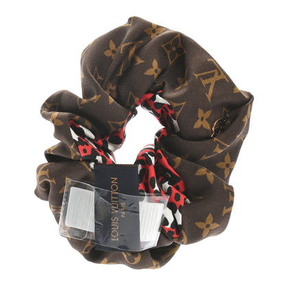 Louis Vuitton Silk Be Mindful Chouchou Scrunchie Beige 2 of 3
