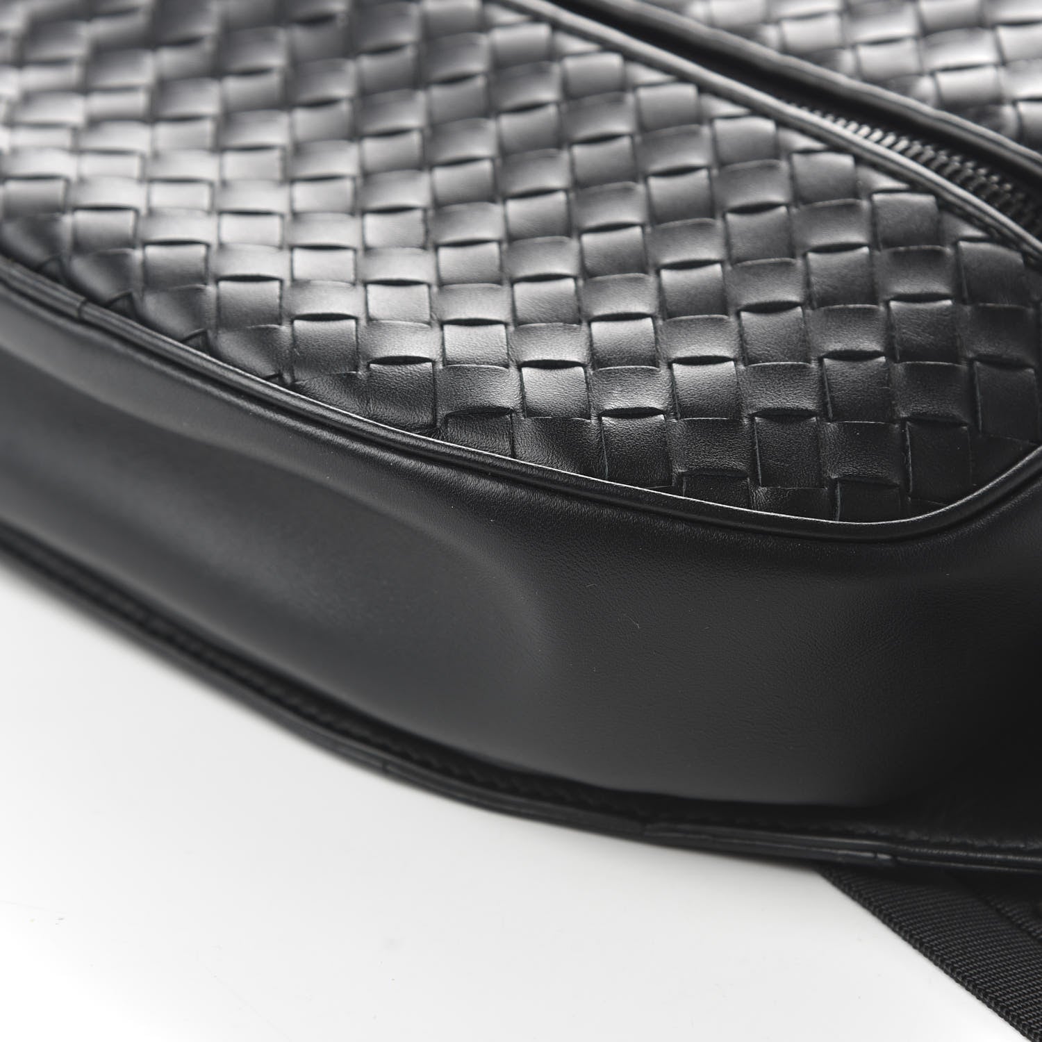 Bottega Veneta Nappa Intrecciato Belt Bag Black 7 of 9