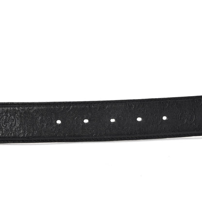 Gucci Guccissima Interlocking G Belt 95 38 Black 9 of 10