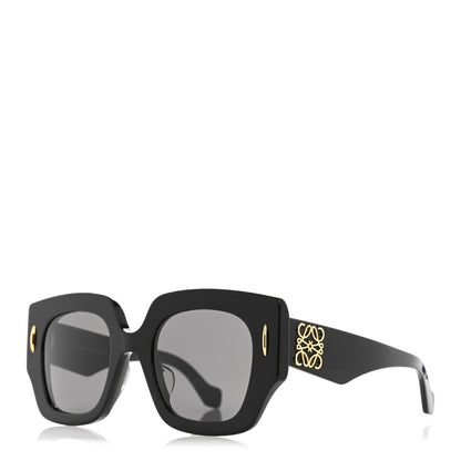 Loewe Acetate Anagram Square Screen Sunglasses LW40129U Black 1 of 8
