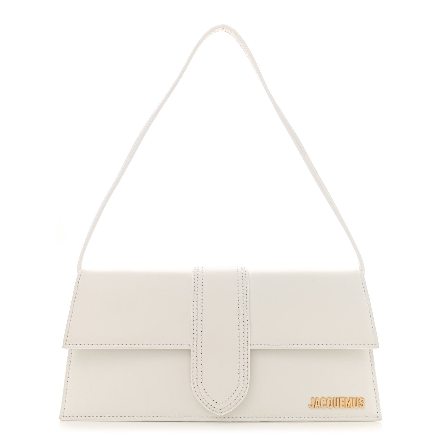 Jacquemus Smooth Calfskin Le Bambino Long White 1 of 10