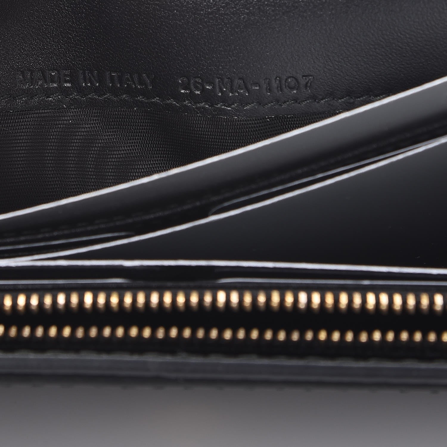 Christian Dior Grained Calfskin J'adior Croisiere Chain Wallet Black 8 of 11