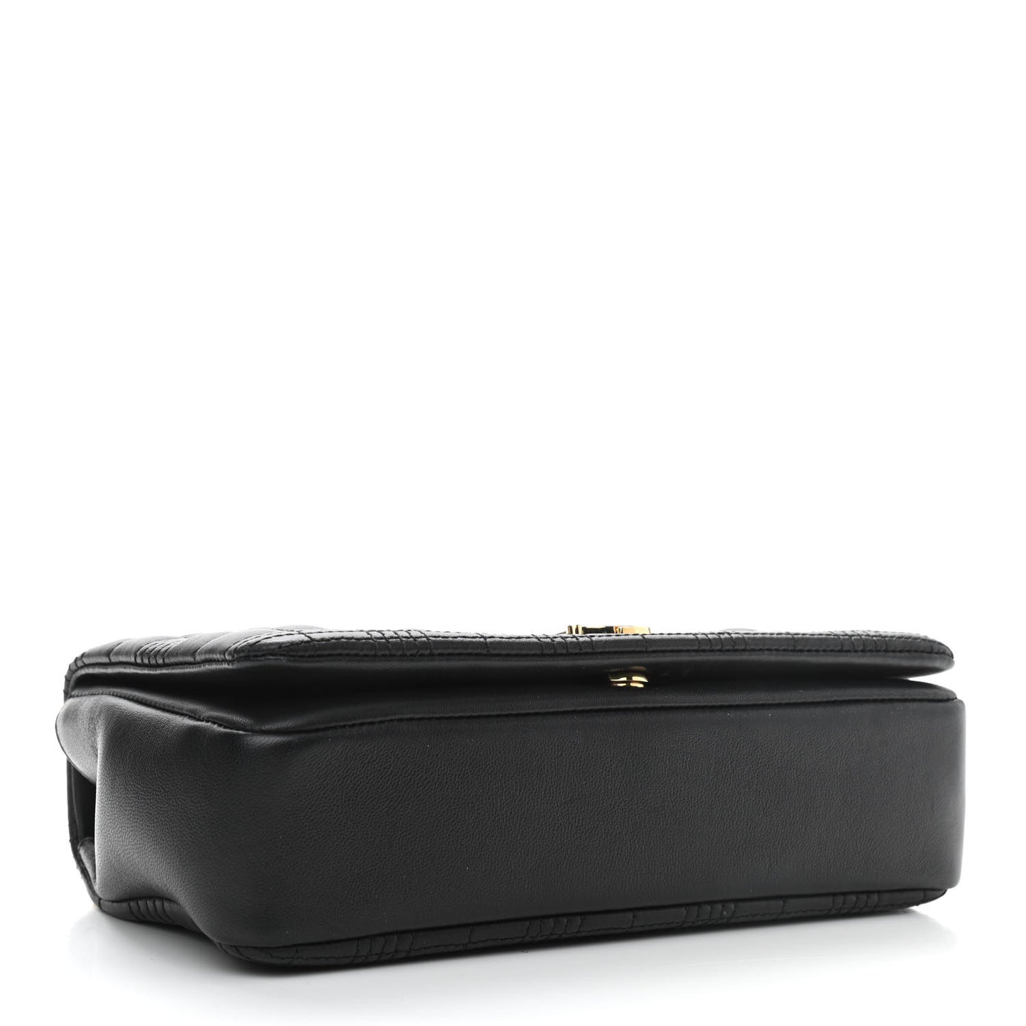 Lambskin Quilted Small Lola Bag Black