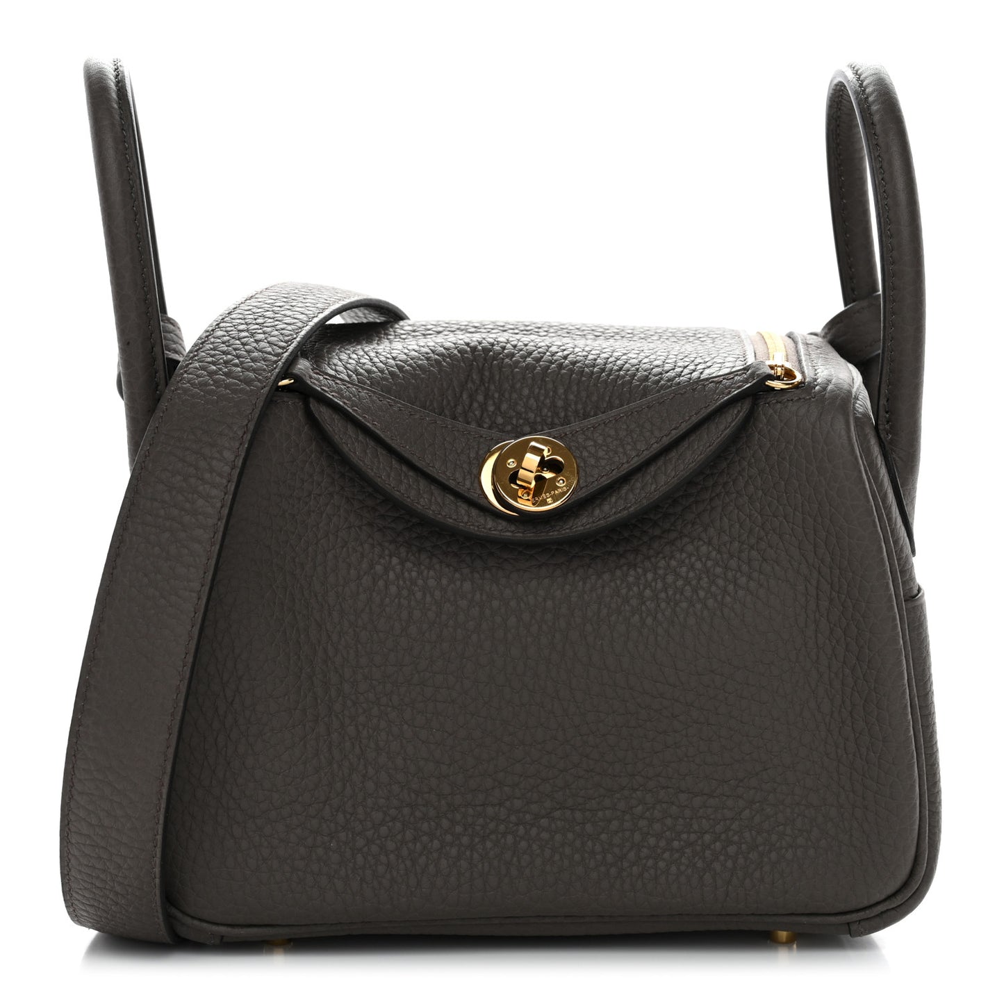 Taurillon Clemence Mini Lindy 20 Etain