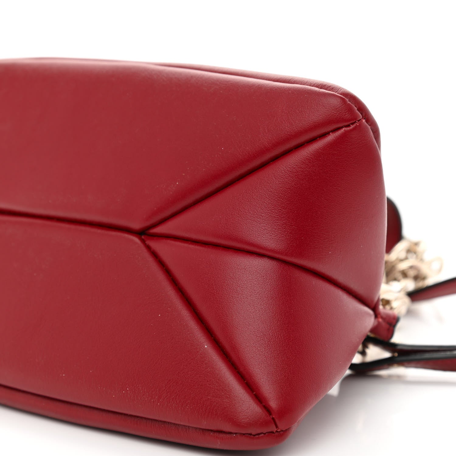 Chloe Calfskin Mini Juana Shoulder Bag Red 9 of 9