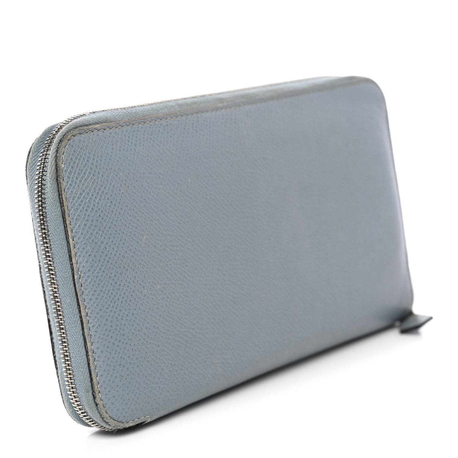 Hermes Epsom Azap Wallet Bleu Lin 3 of 14