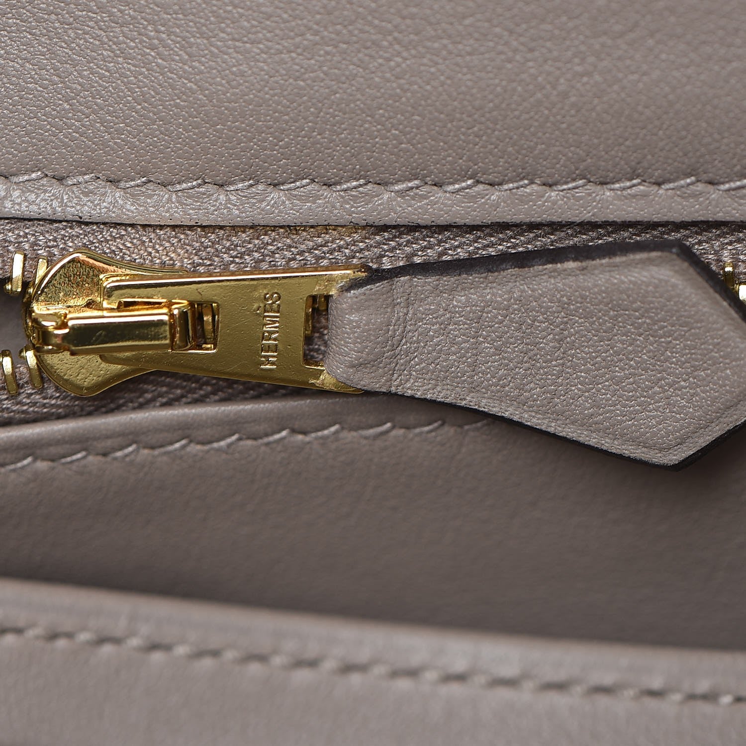 Hermes Swift Kelly Retourne 25 Gris Asphalte 18 of 34