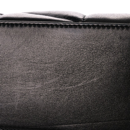 Saint Laurent Lambskin Quilted Small Loulou Puffer Monogram Chain Satchel Black 15 of 15