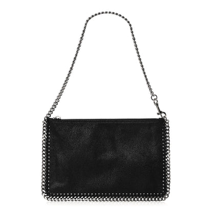 Stella McCartney Shaggy Deer Falabella Clutch Black 1 of 11